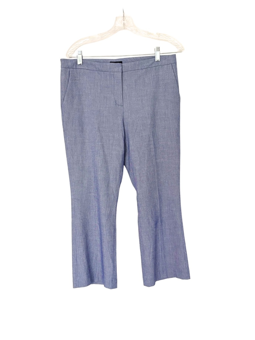 Halogen Capri Cropped Pants, Light Blue Size 8P